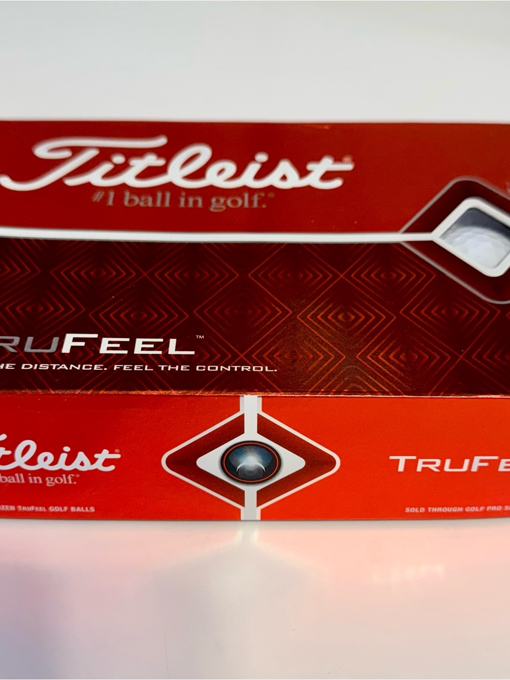 Titleist TruFeel Golf Balls - Red Box 12 Balls